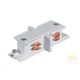 Viokef Track rail connector white 02/0010