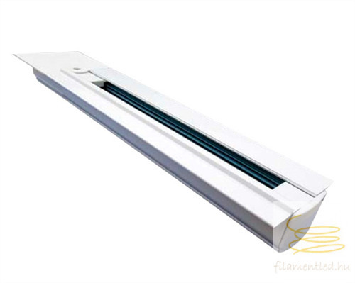 Viokef Track rail white recessed 02/0121