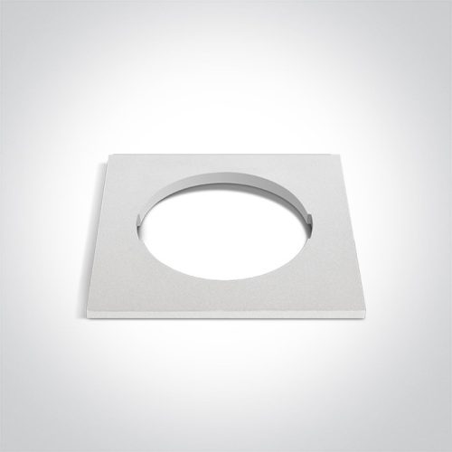 050182RA / W White Decorative Base Square 10105H