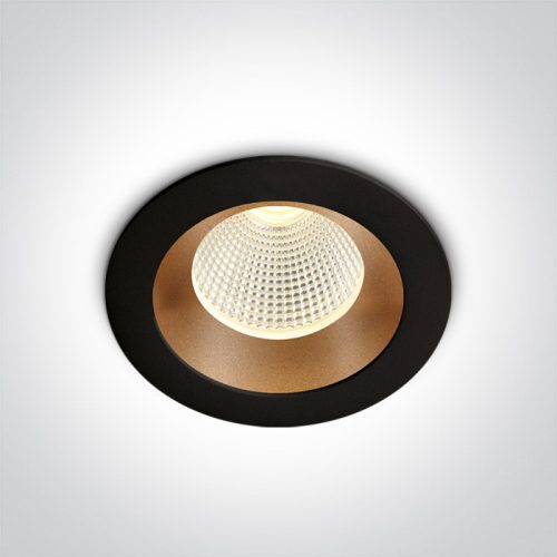 10103E / B / BS / W Black / Brass LED 3W WW 350MA Sötét Light