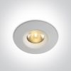 10103m / W / W fehér COB LED WW 3W 700MA IP65