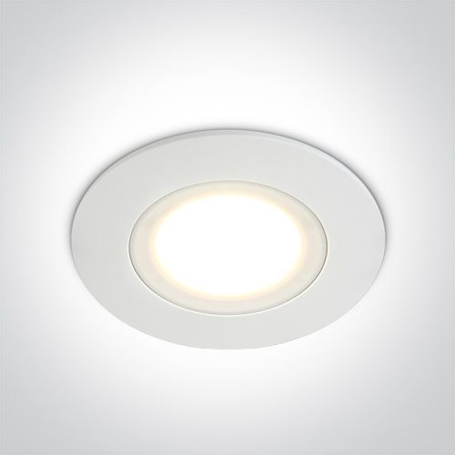 10106p / w / c fehér LED 6W CW IP65 230V