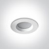 10107b / w / c fehér LED 7W IP54 CW + vezető 100-240V