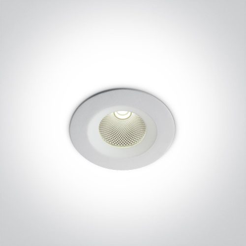 10107CA / W / C fehér LED 7W CW IP20 60DEG 230V