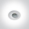 10107CA / W / C fehér LED 7W CW IP20 60DEG 230V