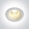 10107DC / W / W fehér LED 7W WW IP20 50deg 230V sötét fény