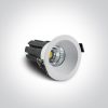 10107DC / W / W fehér LED 7W WW IP20 50deg 230V sötét fény