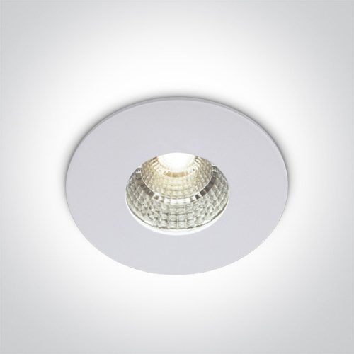 10107m / w fehér LED 7W WW IP54 sötét fény 230V