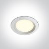 10107t / w / c fehér SMD LED 7W CW IP20 230V