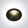 10107WP / B / W Fekete LED 7W WW 38DEG IP44 700MA Sötét Light