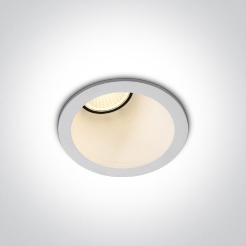 10108A / W / W fehér LED 8W WW IP20 50deg Assymmetric 230V sötét fény