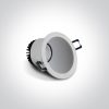 10108A / W / W fehér LED 8W WW IP20 50deg Assymmetric 230V sötét fény