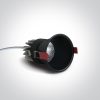 10110FD / B / W Fekete LED 10W WW 24DEG IP20 230V sötét fény