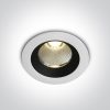 10110p / w / w fehér cob LED 12W WW IP65 38deg 230V sötét fény