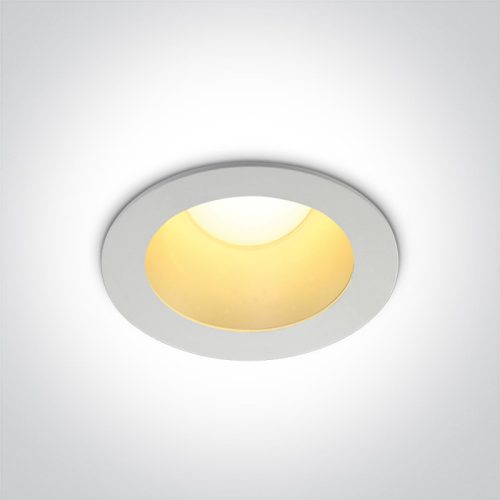 10112ED / W / BS / W WHITE LED 12W WW IP20 230V sötét fényű sárgaréz reflektor