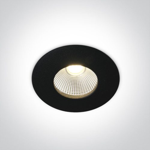 10112P / B / W Fekete COB LED 12W WW 700MA 40 ° C IP64