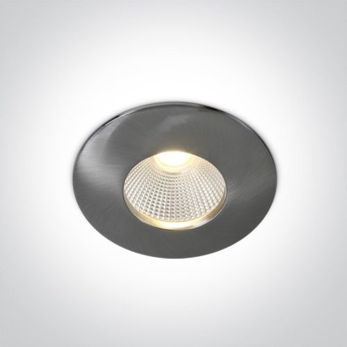 10112p / mc / w csiszolt krómozott COB LED 12W WW 700MA 40DEG IP64