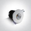 10112P / W / C fehér COB LED 12W CW 700MA 40DEG IP64