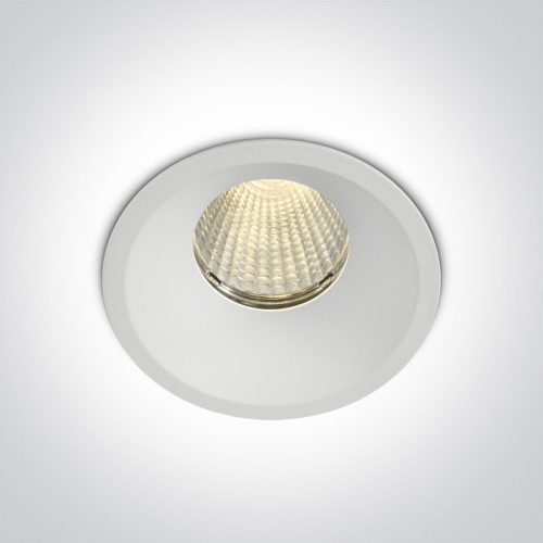 10112TP / W / W fehér COB LED 12W WW 700MA 38DEG IP65 Semitricless