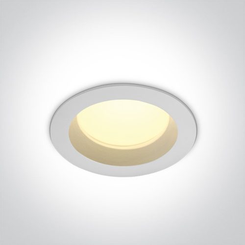 10113B / W / W fehér LED 13W IP54 WW + vezető 100-240V