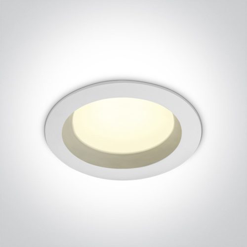 10118b / w / c fehér LED 18W IP54 CW 100-240V