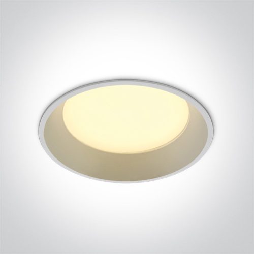 10122D / W / C fehér LED 22W CW IP20 230V sötét fény