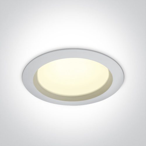 10125B / W / C fehér LED 25W IP54 CW + Driver 100-240V