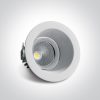 11107FD / w / c fehér LED 7W CW IP20 60deg 230V állítható sötét fény