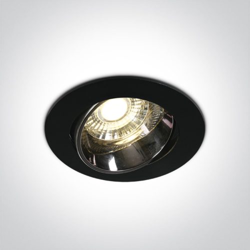 11110E / B / W Fekete LED 10W WW IP20 30DEG 230V sötét fény