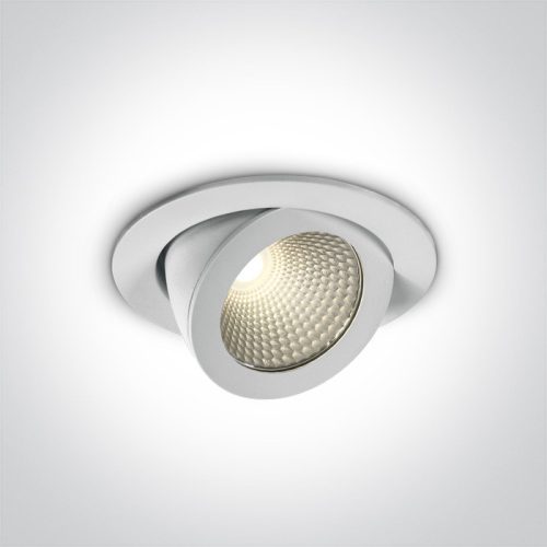 11110F / W / W fehér COB LED 10W WW 36D IP20 230V