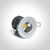 11112 / W / W fehér COB LED 12W WW 700MA 38DEG IP20 állítható