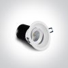 11112TA / W / W fehér COB LED 12W WW Sötét Light 700mA 40deg IP20 állítható