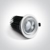 11150b / w / c fehér COB LED 50W CW 40DEG WW 230V