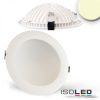 LED mélysugárzó LUNA, 18W, indirekt fény, fehér, meleg fehér