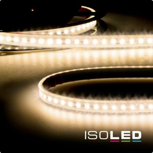 LED AQUA830 CC flexibilis szalag, 24 V, 12 W, IP68, meleg fehér, 15 m-es tekercs