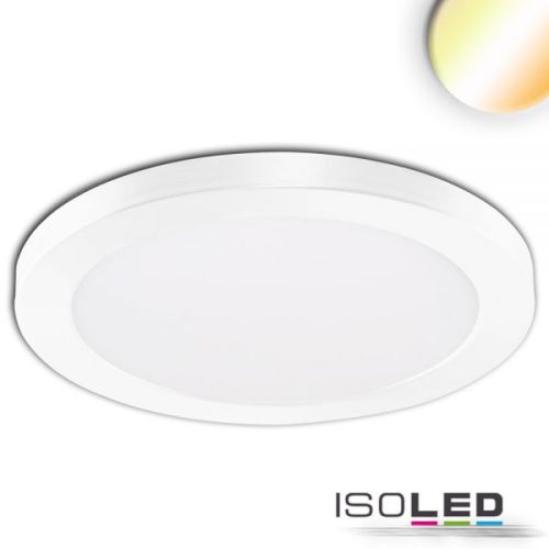 LED süllyesztett/felületre szerelt lámpa Slim Flex 24 W, ColorSwitch 3000K|3500k|4000K, fehér