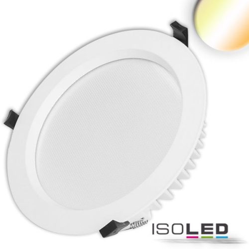 LED-es, káprázáscsökkentett, 35W, kerek, DN280, CRI90, színváltó 3000K|3500K|4000K, dimmelheto