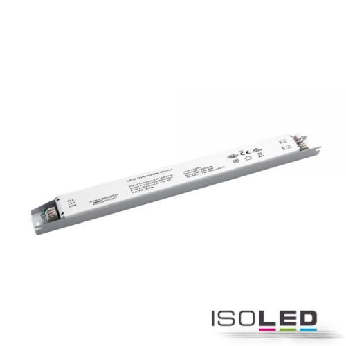 LED PWM trafó 24V/DC, 0-100W, vékony, 1-10V dimmelheto, SELV