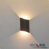 LED fali lámpa Swing, Up&Down, 2*2 W CREE, IP54, homok fehér, meleg fehér