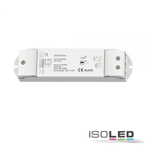 Sys-Pro nyom/rádió Mesh multi-PWM dimmer, 1 csatornás, 12-24V DC 10-20A