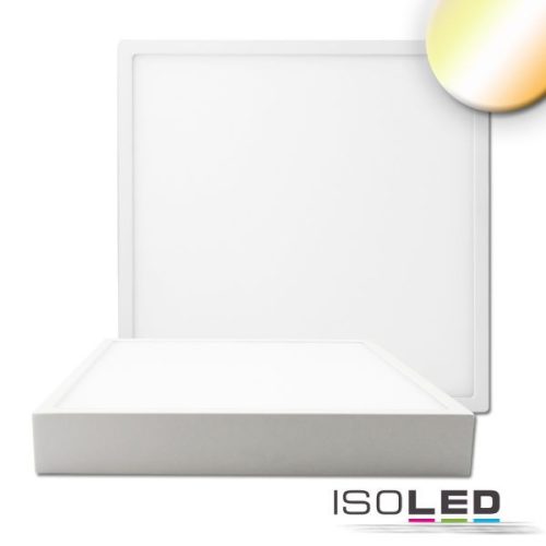 LED mennyezeti lámpatest PRO fehér, 30W, 300x300mm, ColorSwitch 2700|3000K|4000k, dimmelheto