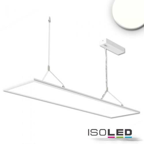 LED Office függesztett lámpa Up+Down, 20+20W, 30x120cm, fehér, UGR<19, 4000K, DALI dimmelheto