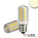 E14 LED 51SMD, 3,5W, meleg fehér