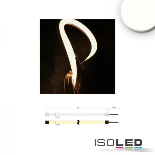 LED NeonPRO flexibilis szalag Twist+Bend, 24V, 10W, IP67, 4000K