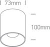 12112Z / W / W fehér LED 12W WW IP20 45DEG 230V sötét fény