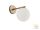 Viokef Wall Light Straight Arm Globe 3094700