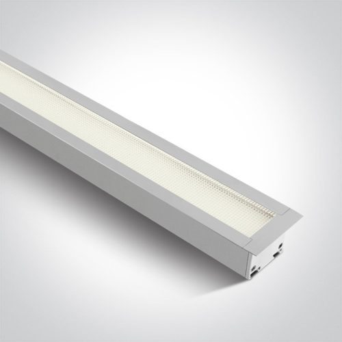 38145ar / w / c fehér süllyesztett Ugr19 LED 40W CW lineáris IP20 230V