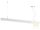 Viokef Linear light WHITE 180cm,80W,7100LM,3000K 3911-0015-3-W-N