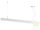 Viokef Linear light WHITE 180cm,80W,7100LM,4000K 3911-0015-4-W-N