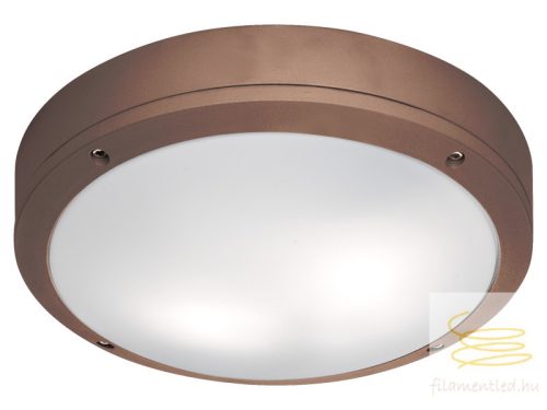 Viokef Ceiling lamp Brown Round Leros 4049203